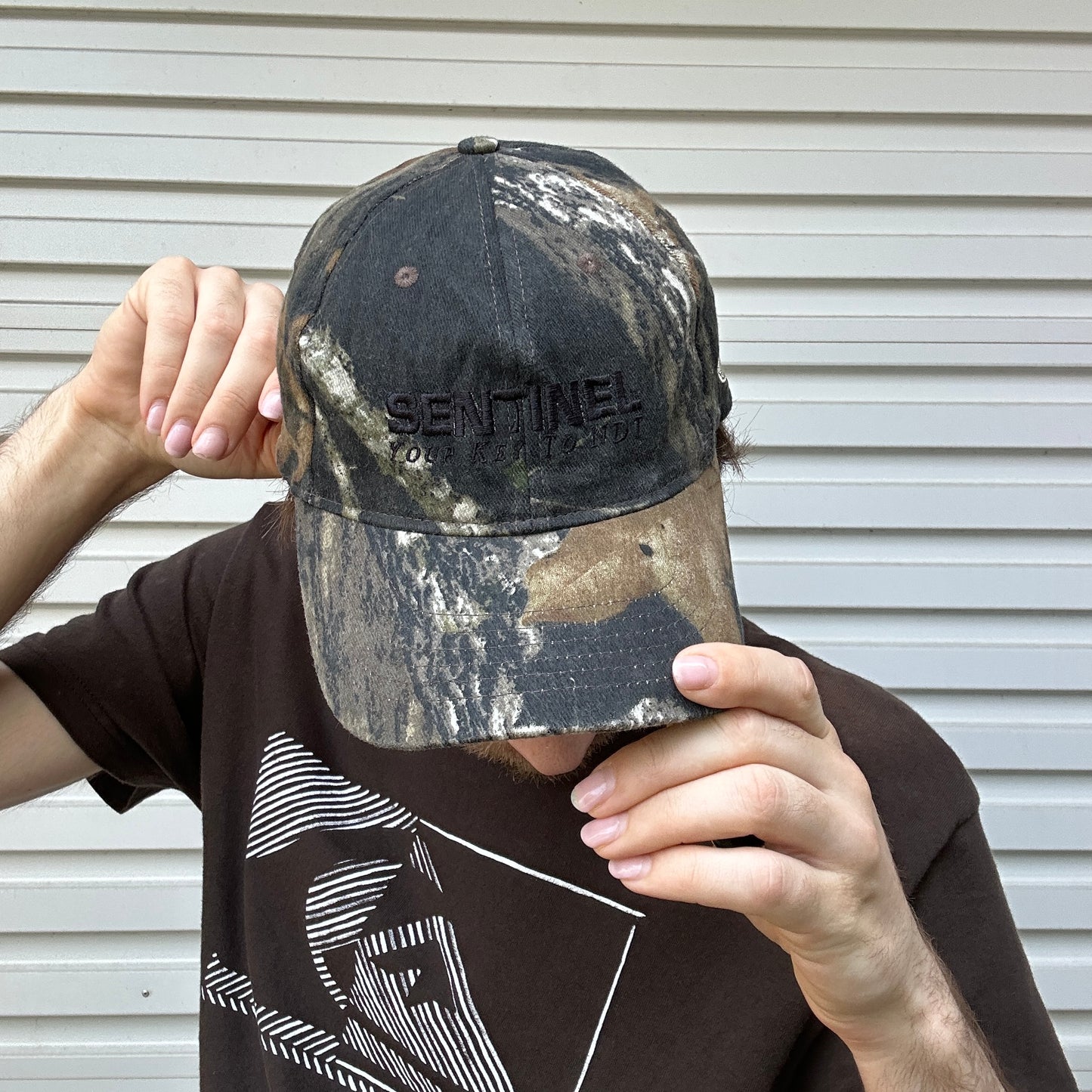 Vintage Mossy Oak Realtree Camo Cap