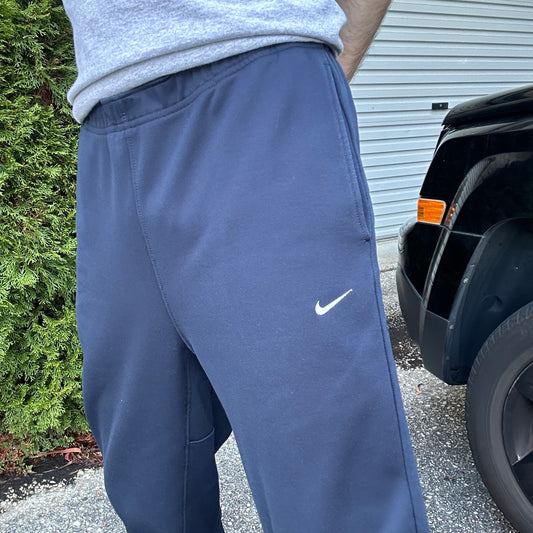 Vintage Navy NIke Track Pants - M