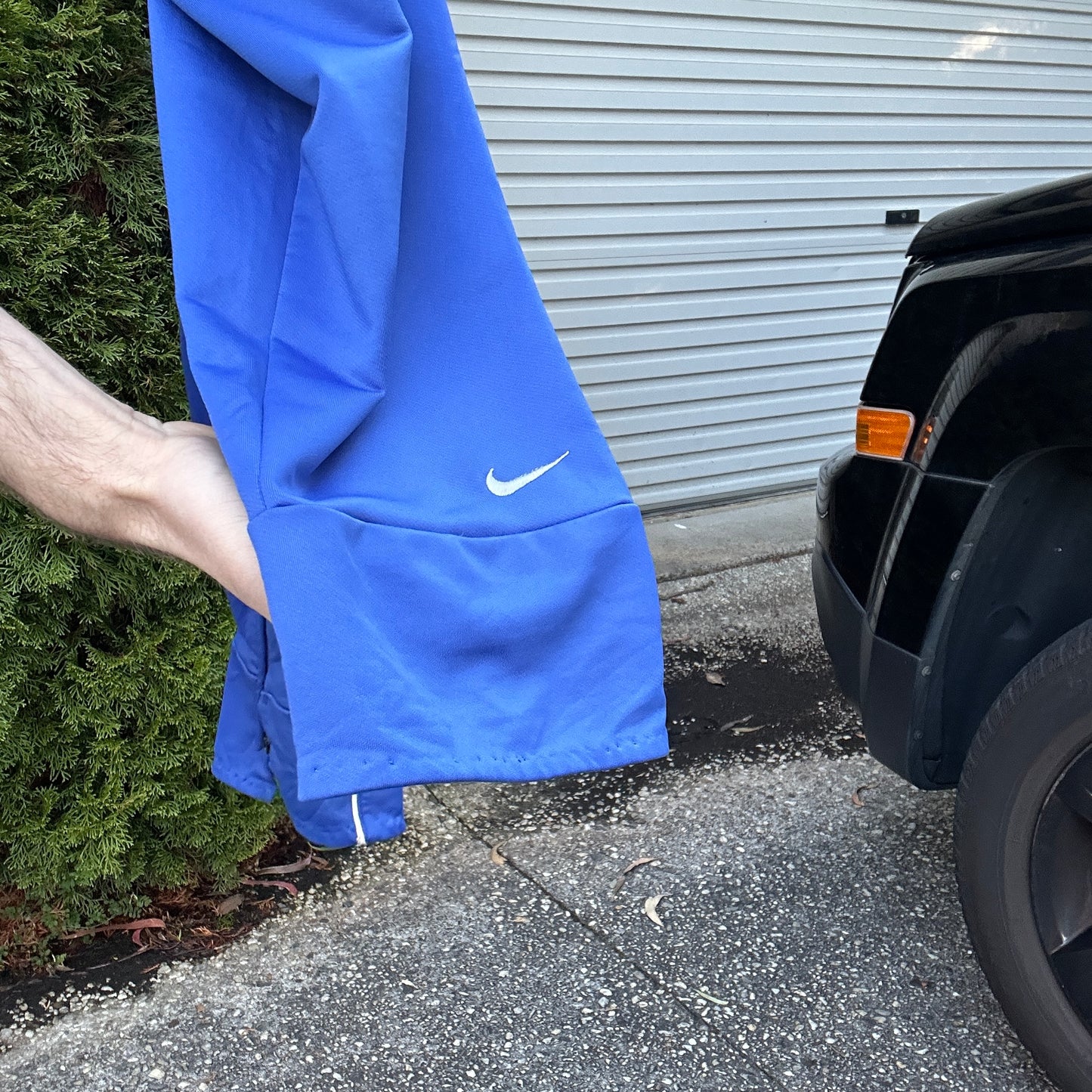 Vintage Blue Nike Track Pants - M