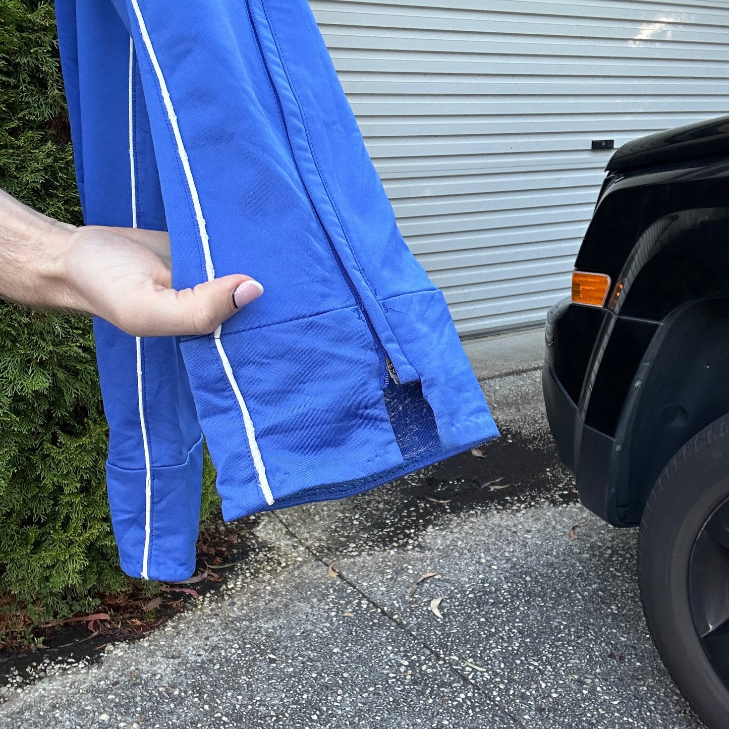 Vintage Blue Nike Track Pants - M