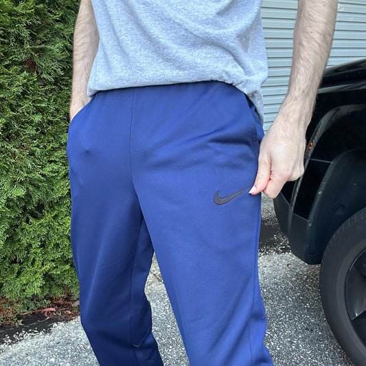 Vintage Navy Nike Track Pants - S