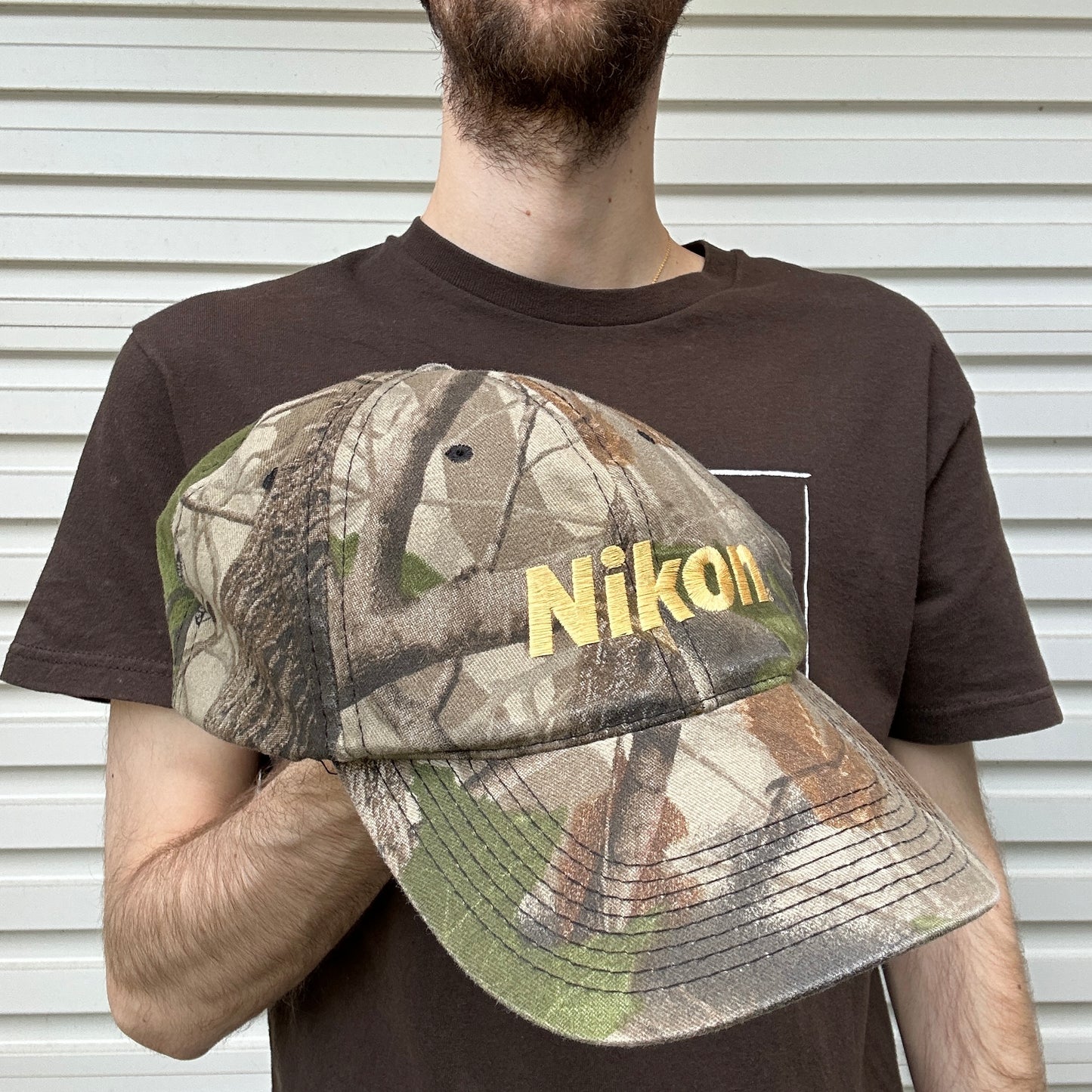 Vintage Nikon Realtree Cap