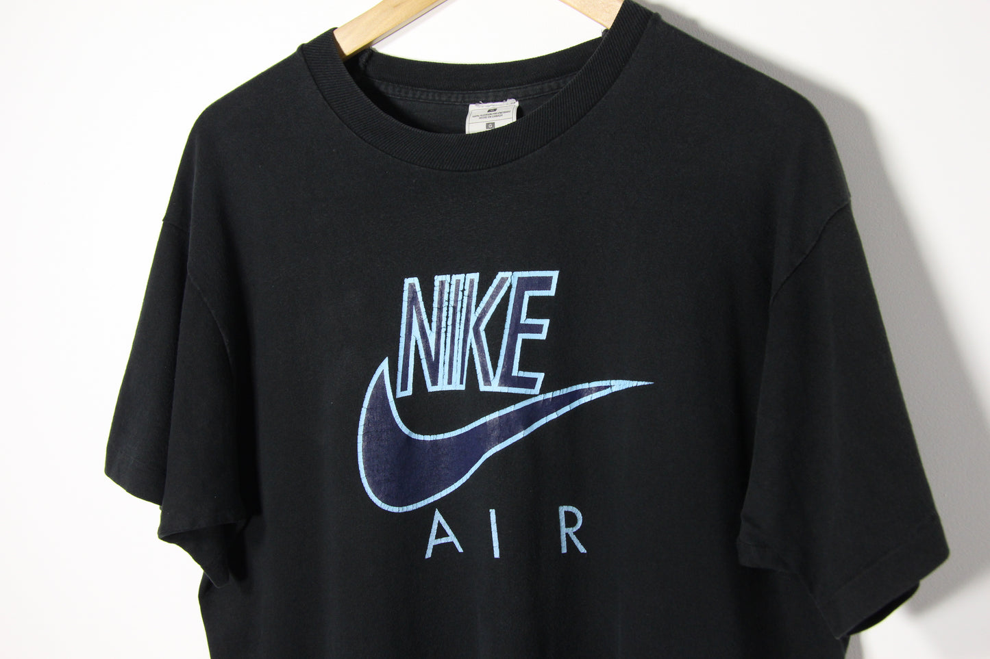 Vintage Black Nike Basic T-shirt - L