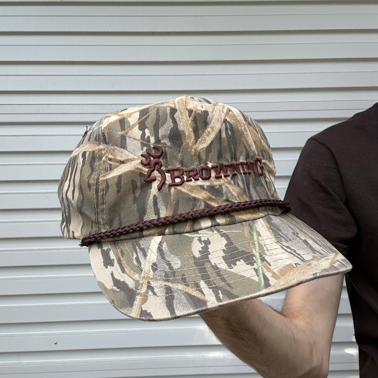 Vintage Browning Camo Cap