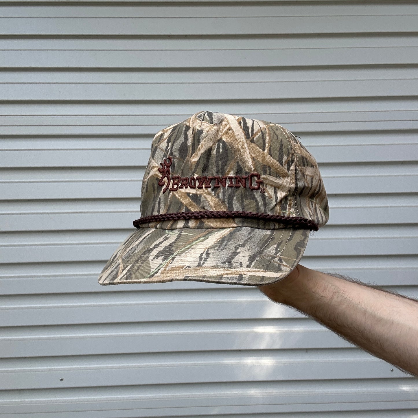 Vintage Browning Camo Cap