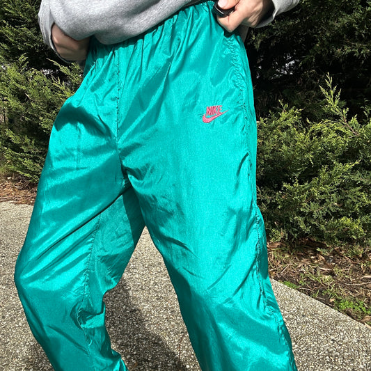 1990's Nike Retro Track Pants - M