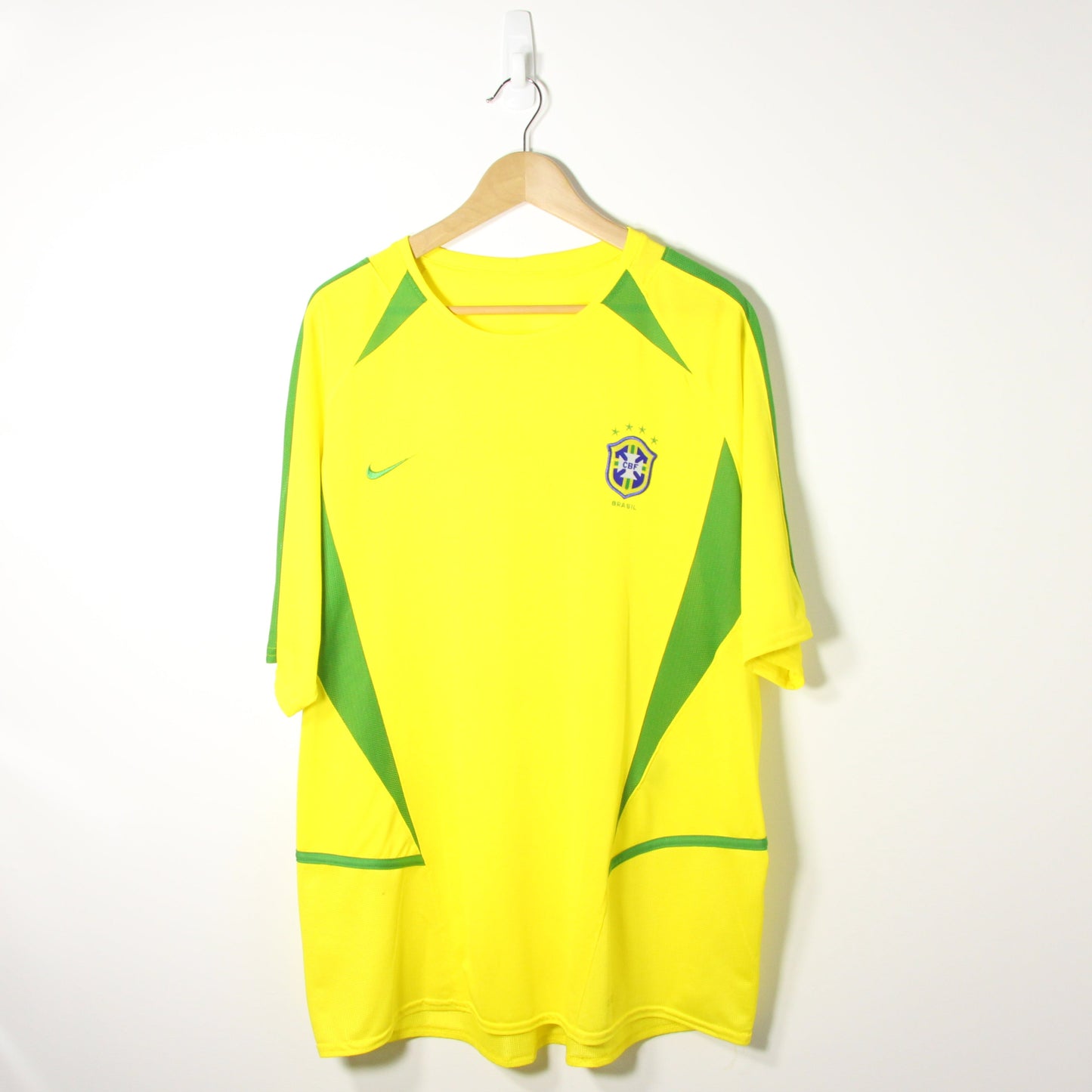 1990's Nike Brazil Football Jersey - XL