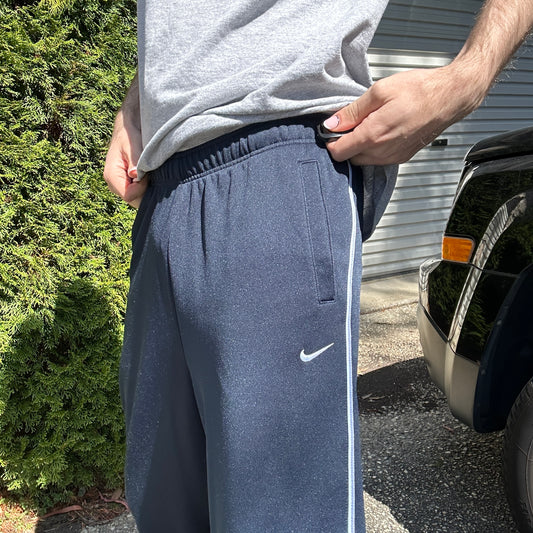 Vintage Navy NIke Track Pants -XL(W)