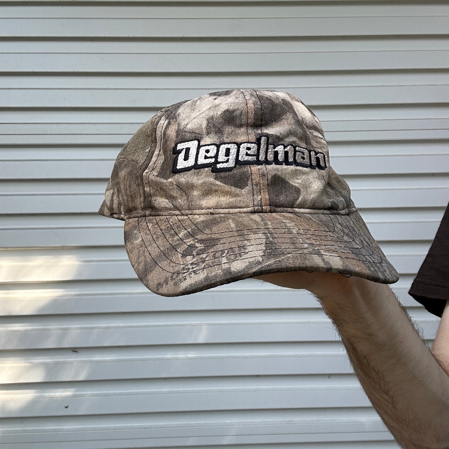 Vintage Degelman Realtree Camo Cap