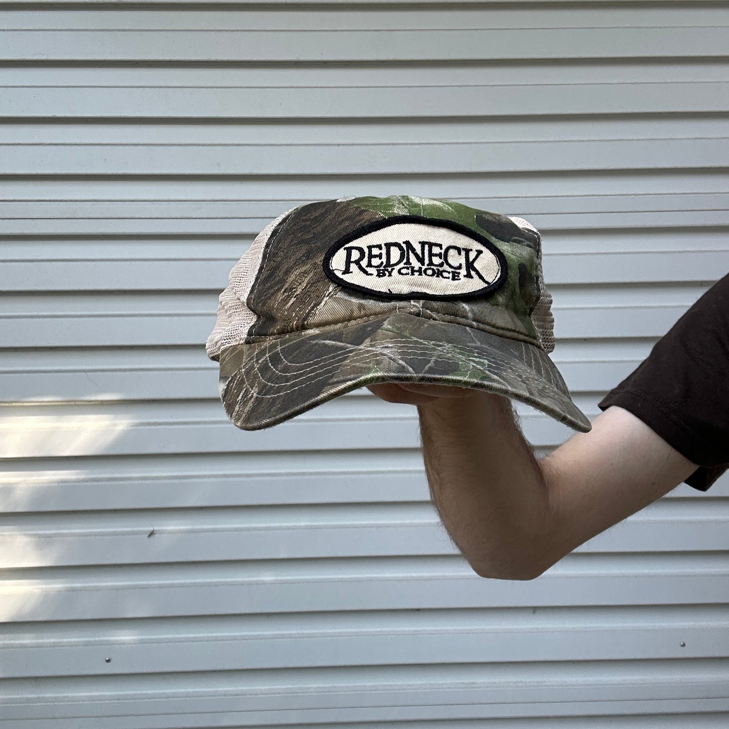 Vintage Redneck Realtree Camo Cap