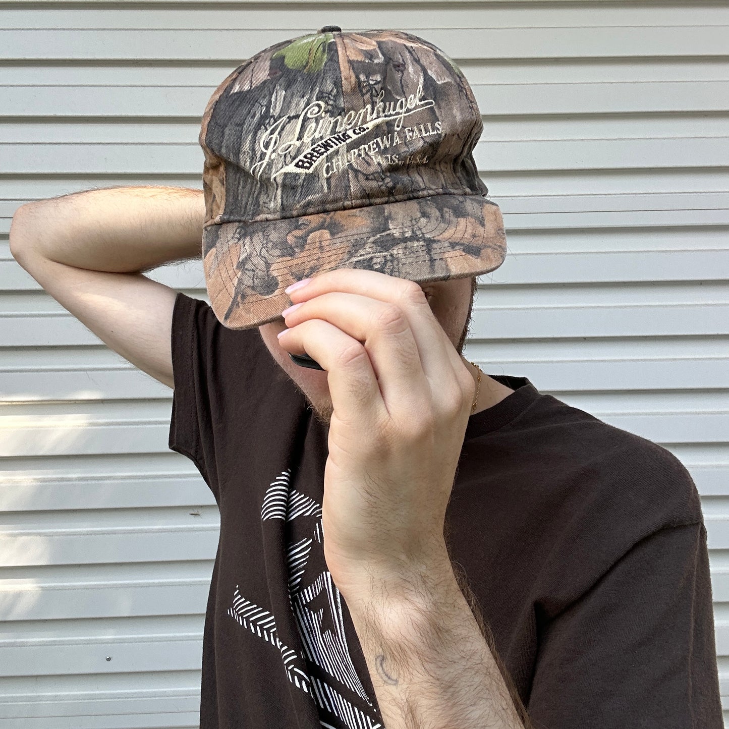 Vintage USA Realtree Camo Cap