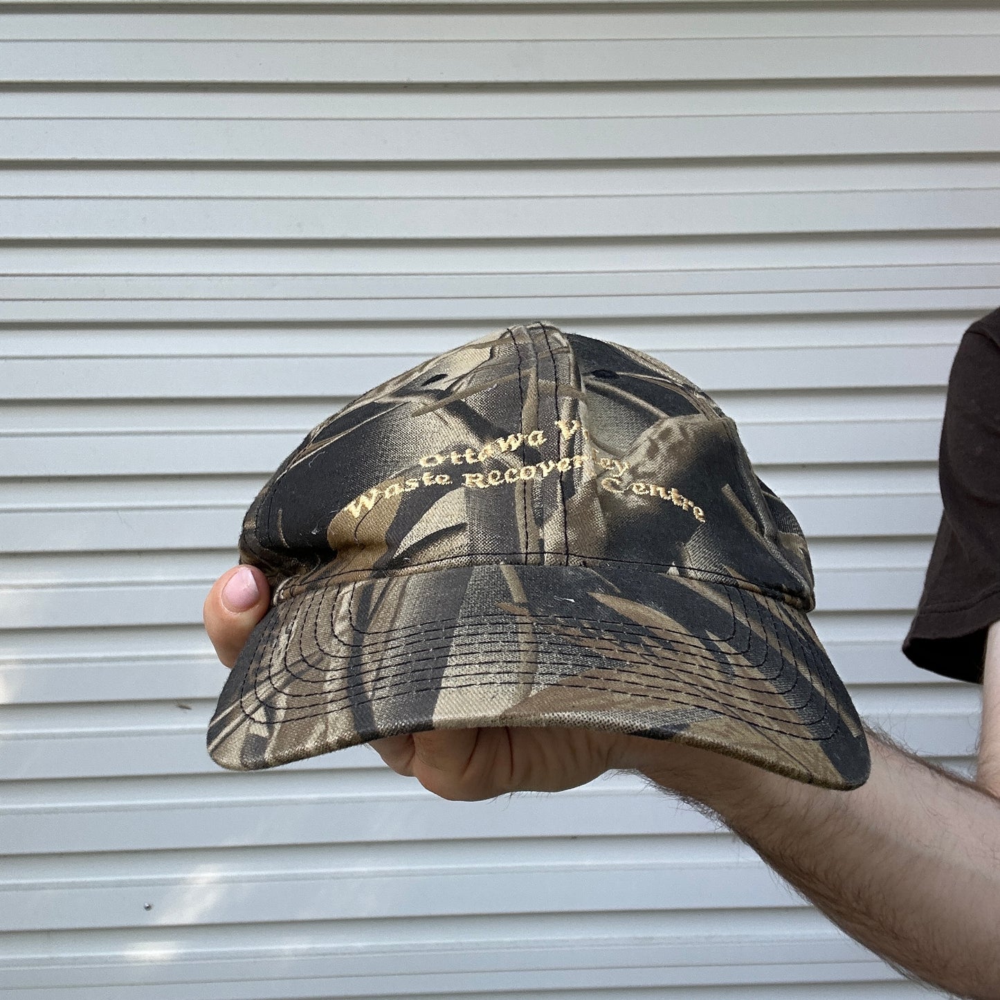 Vintage Ottawa Valley Camo Cap