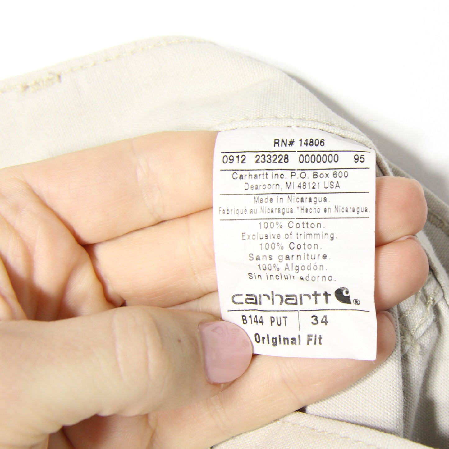 2000's Carhartt Beige Shorts - 34