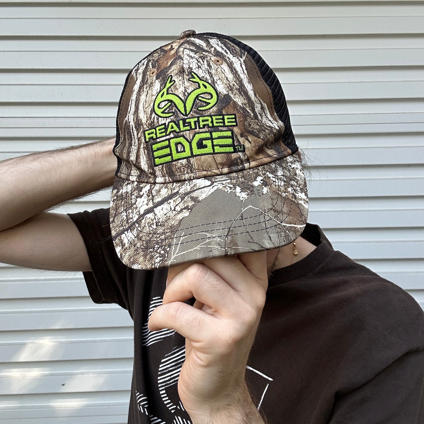 Vintage Realtree Logo Camo Cap