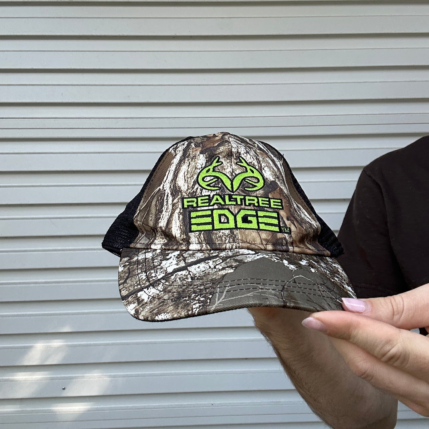 Vintage Realtree Logo Camo Cap