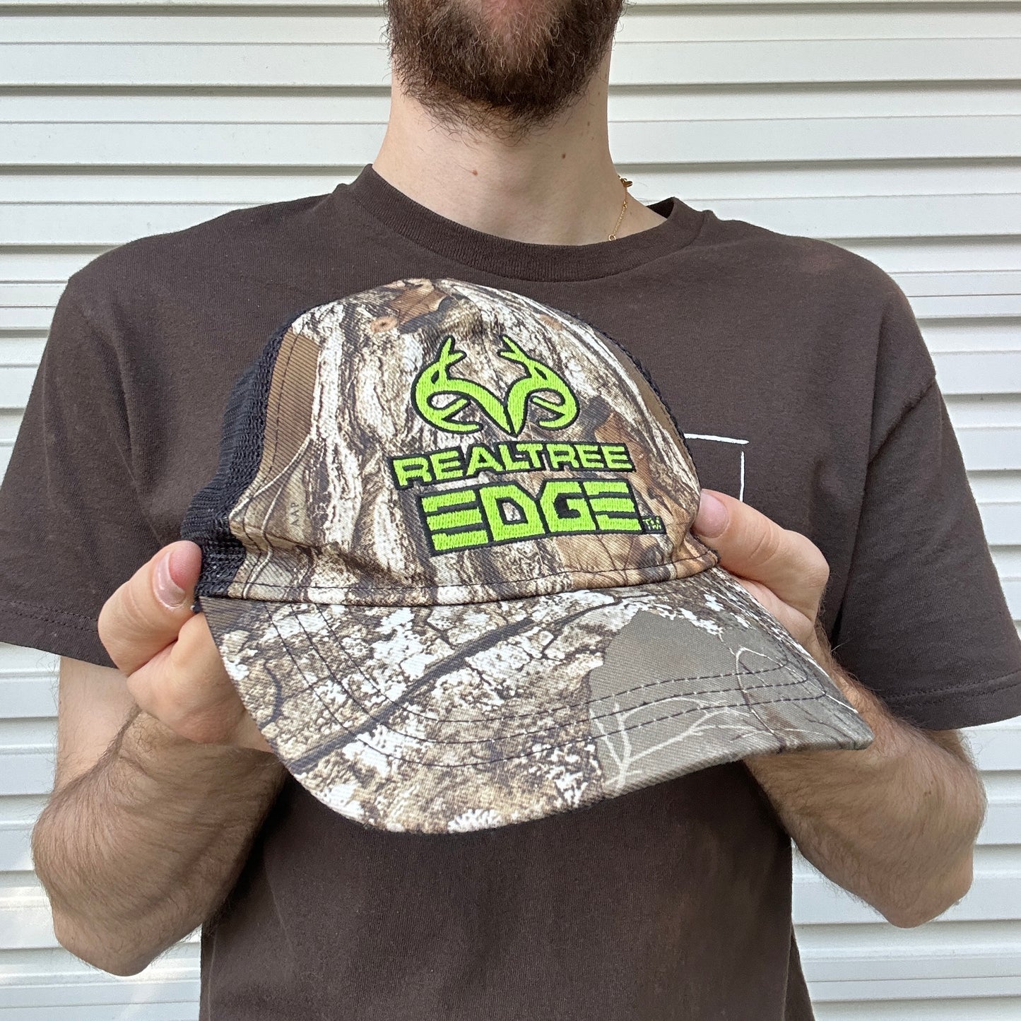 Vintage Realtree Logo Camo Cap