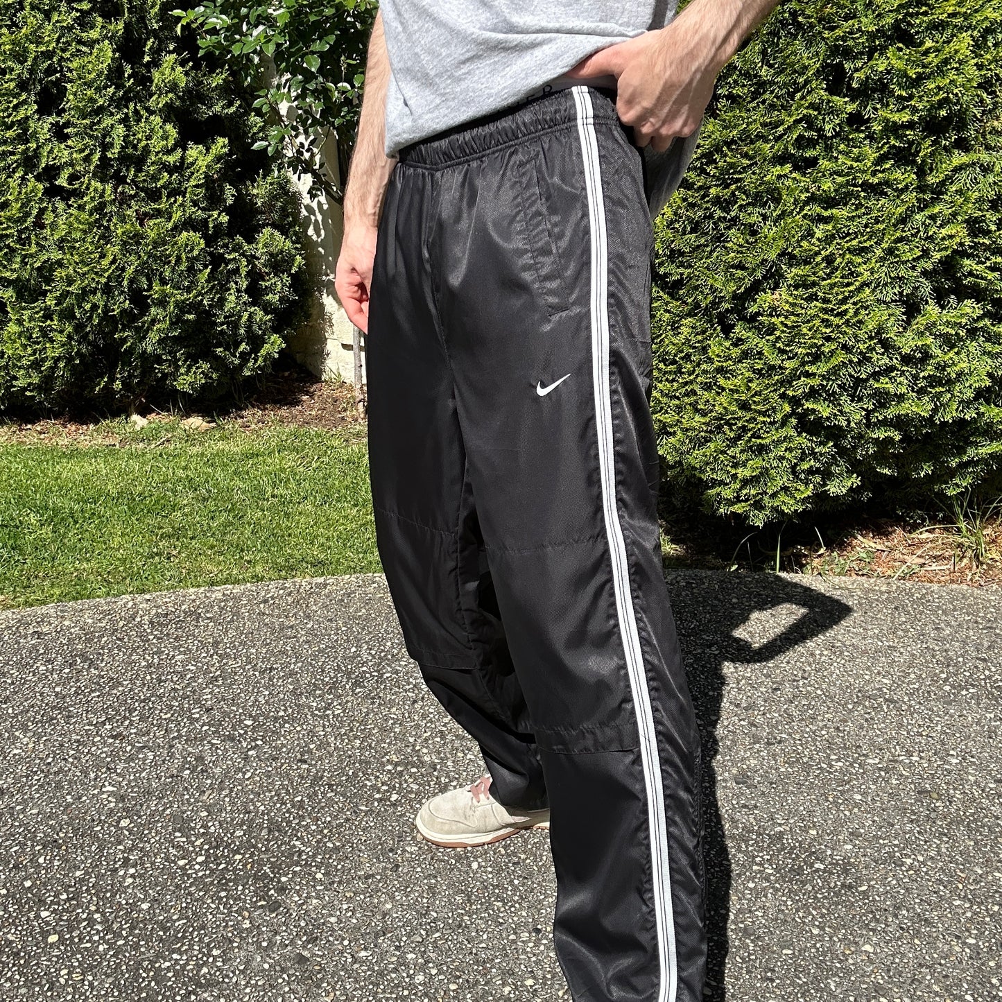 Vintage Black Nike Track pants - S