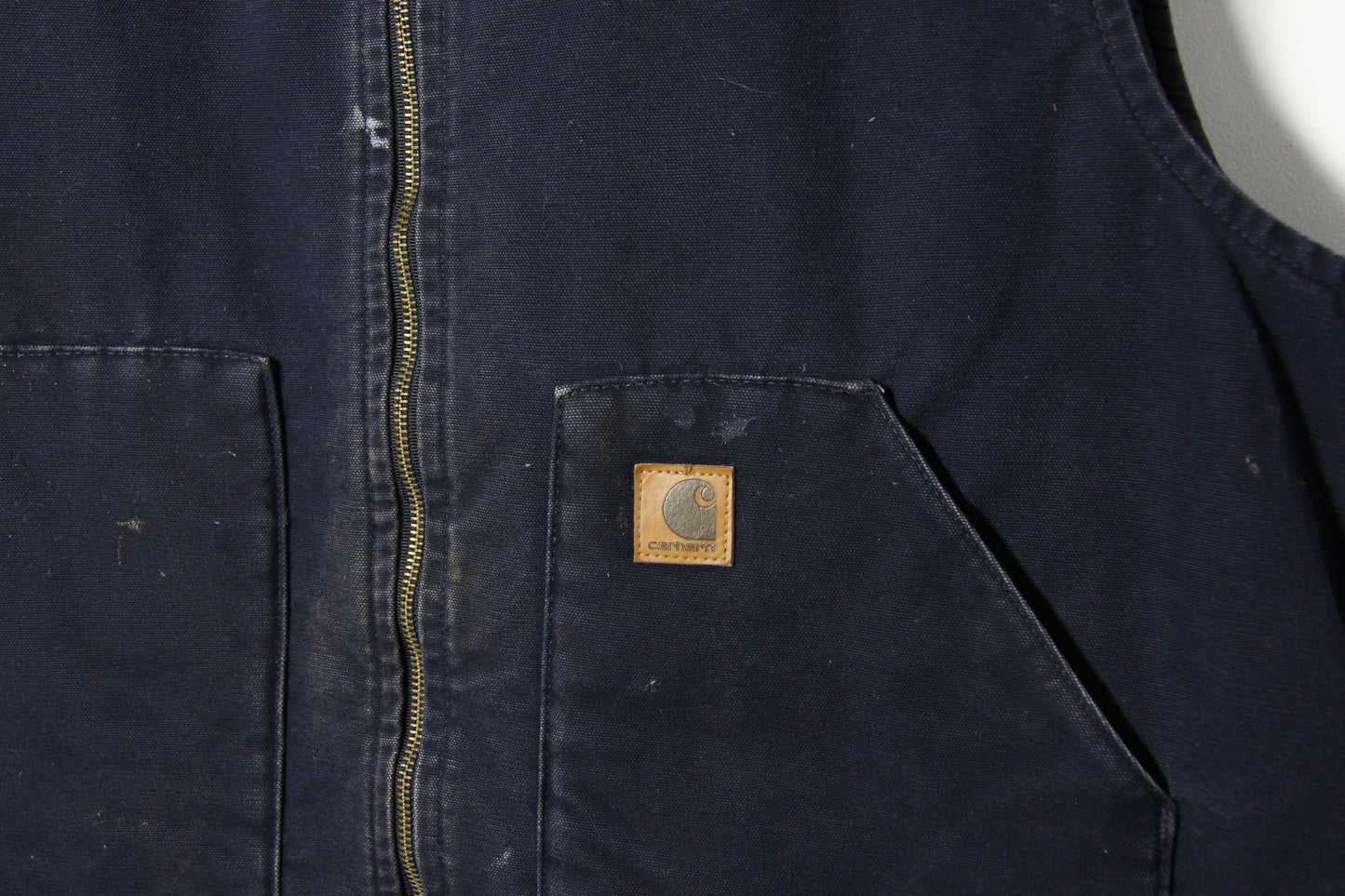 Vintage Carhartt Denim Vest Jacket - XL/XXL