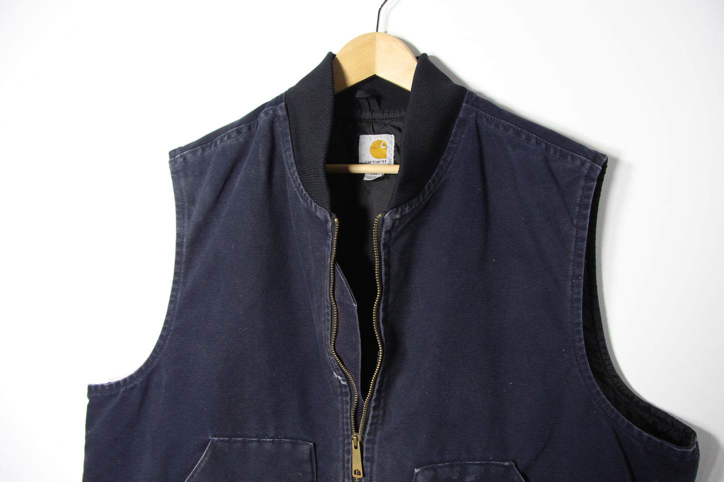 Vintage Carhartt Denim Vest Jacket - XL/XXL