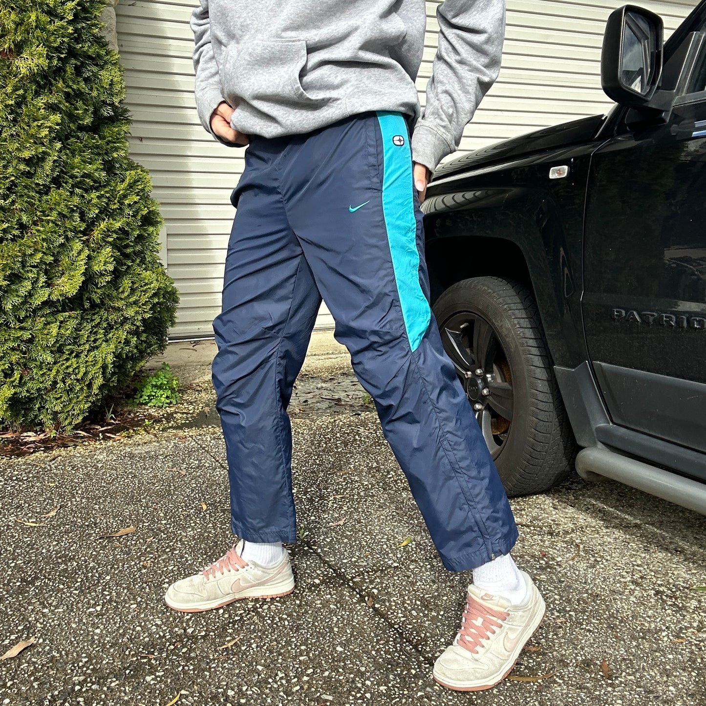 2000's Blue Nike Track Pants - M(W)