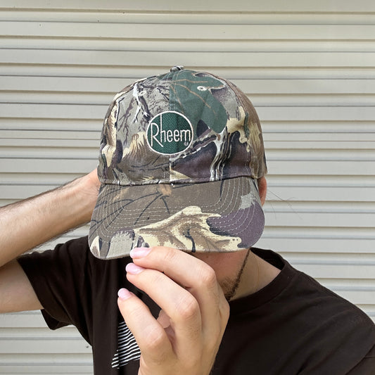 Vintage Rheem Realtree Camo Cap