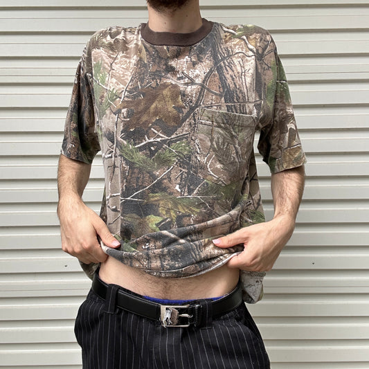 Vintage Realtree Basic Camo Tee - XL
