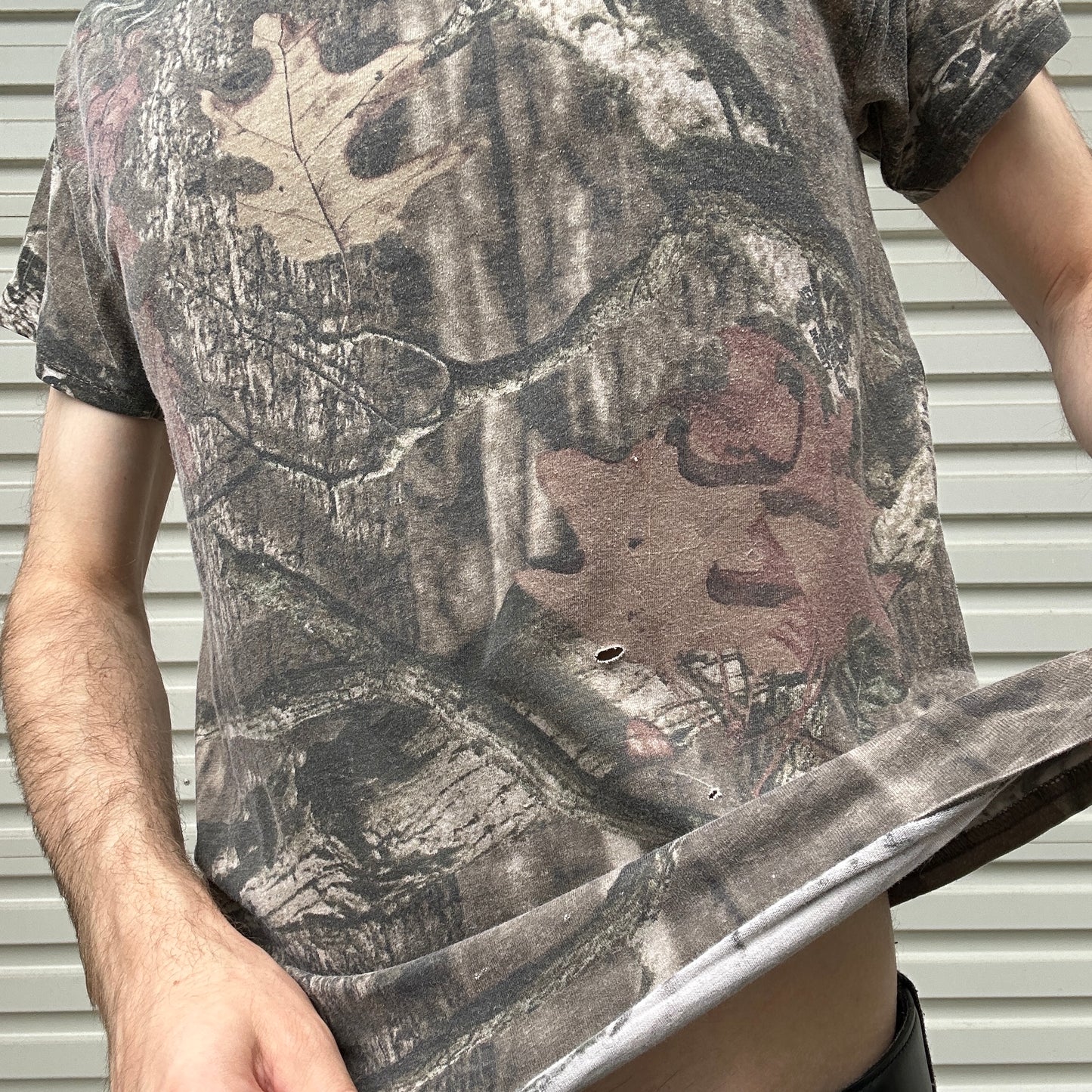 Vintage Mossy Oak Camo Tee - M