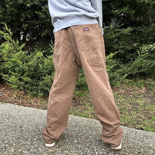 2000's Dickies Brown Carpenter Pants -36