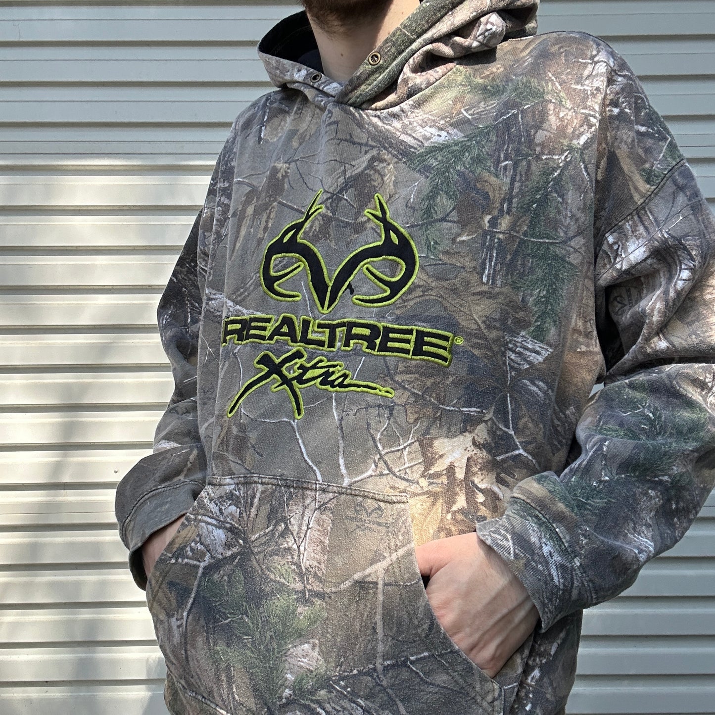 Vintage Realtree Camo Hoodie - XL