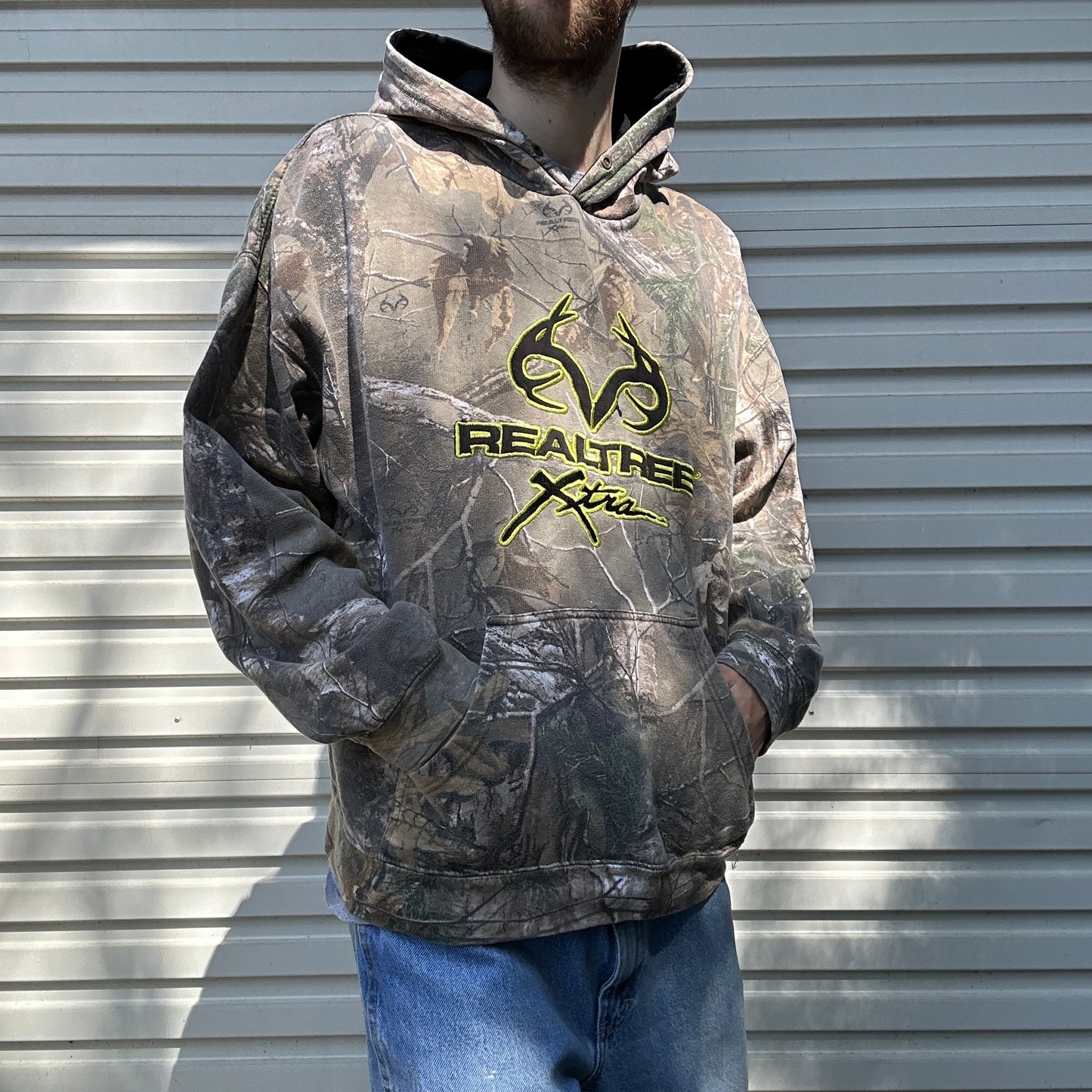 Vintage Realtree Camo Hoodie - XL