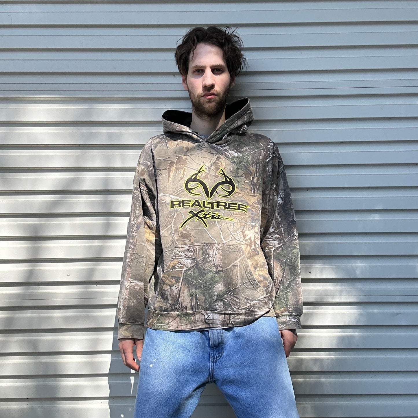 Vintage Realtree Camo Hoodie - XL