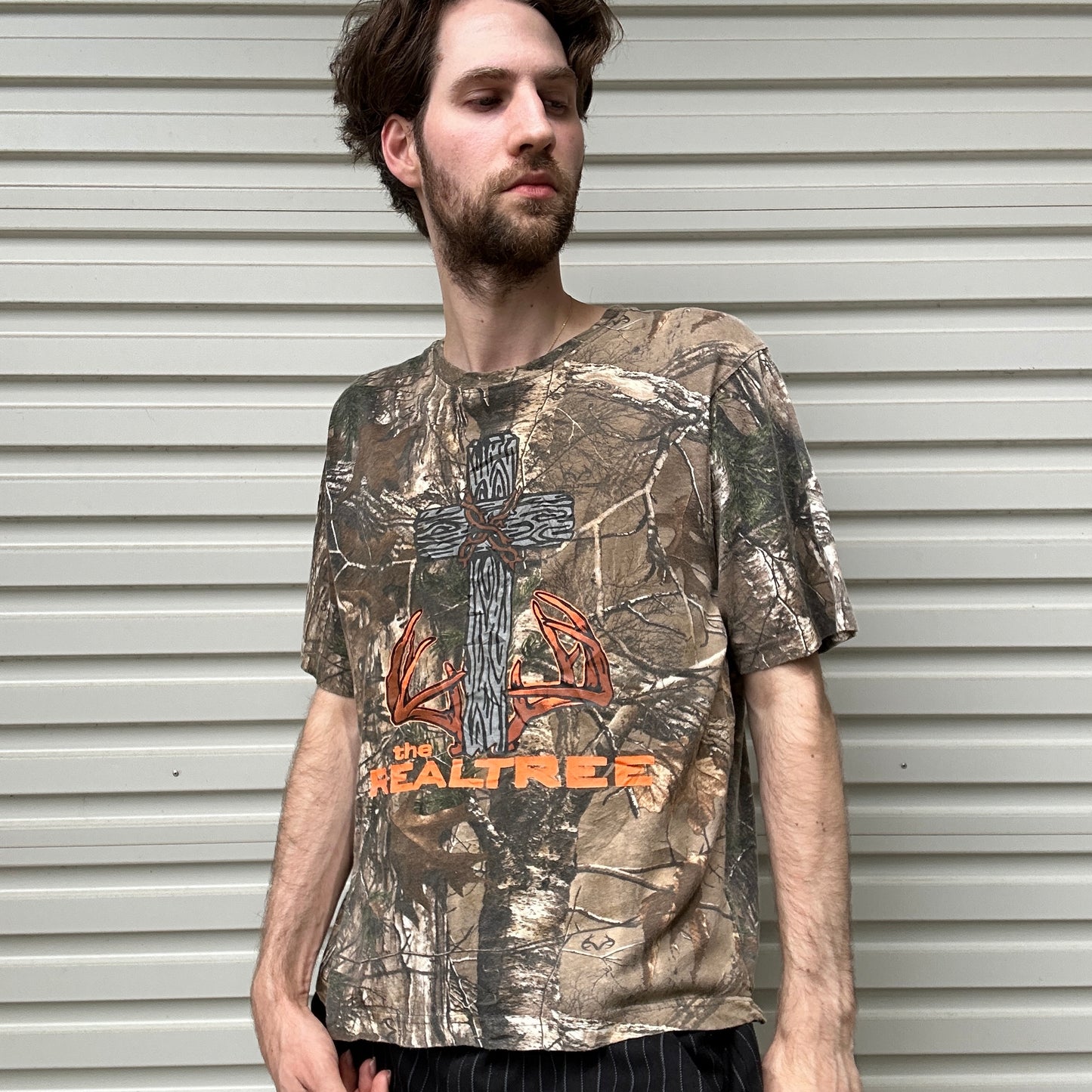 Vintage Realtree Camo Graphic Tee - M