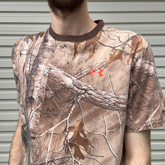 Preloved Under Armour Camo Tee - L