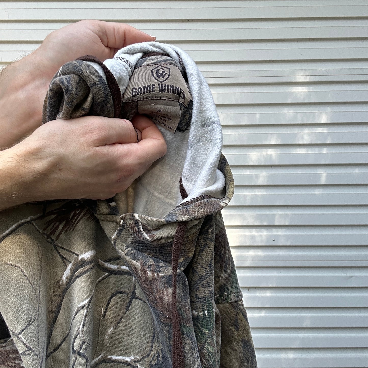 Vintage Realtree Camo Hoodie - XL