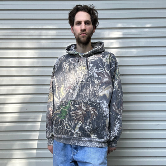 Vintage Realtree Camo Hoodie - XL