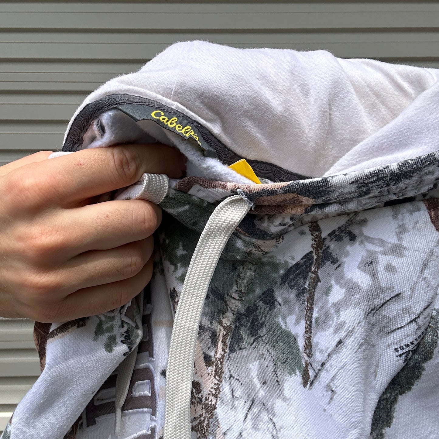 Vintage Cabela's Camo Hoodie - M