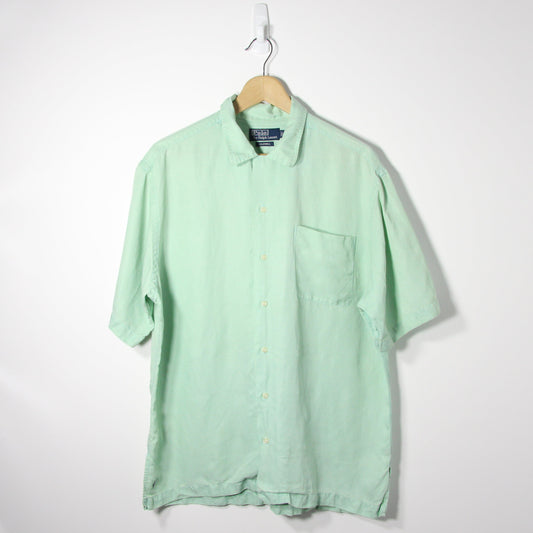 Vintage Ralph Lauren Short Sleeve Button Up - L