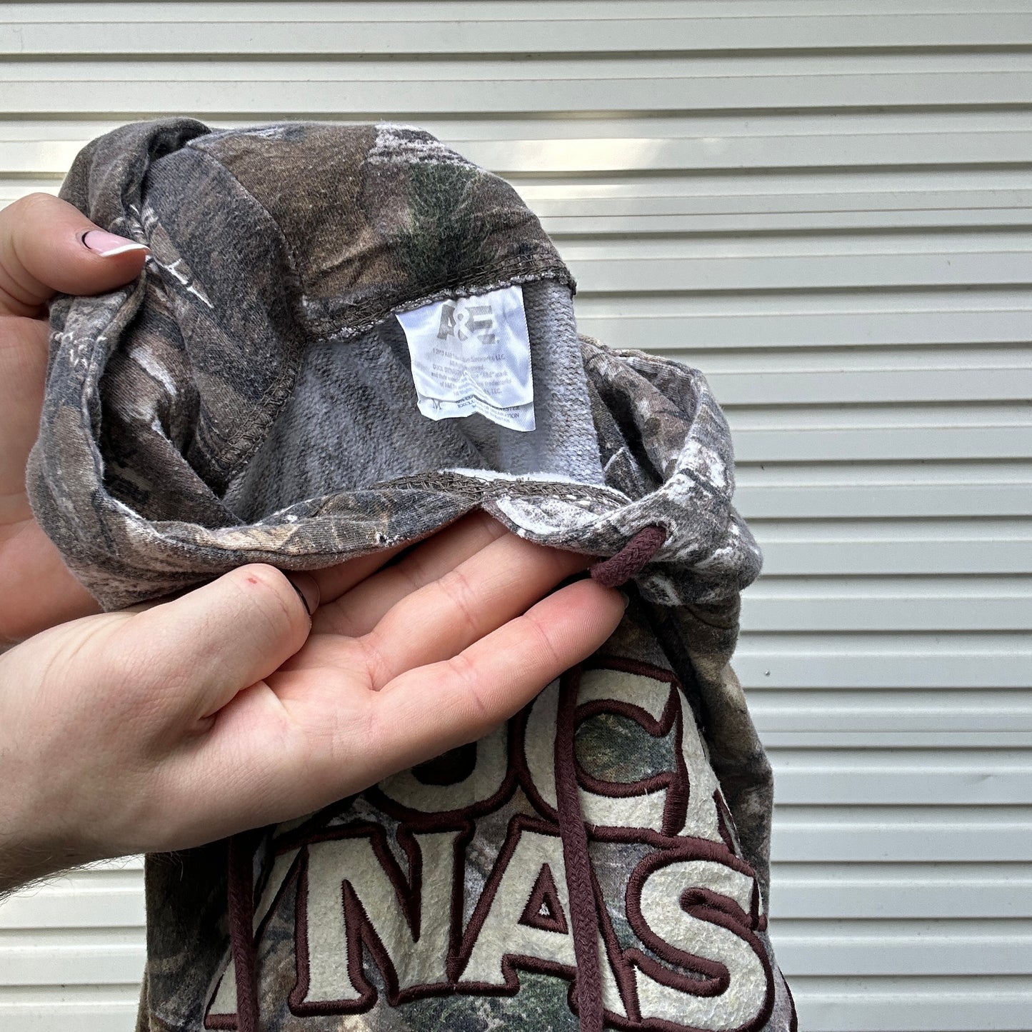 Vintage Duck Dynasty Camo Hoodie - M