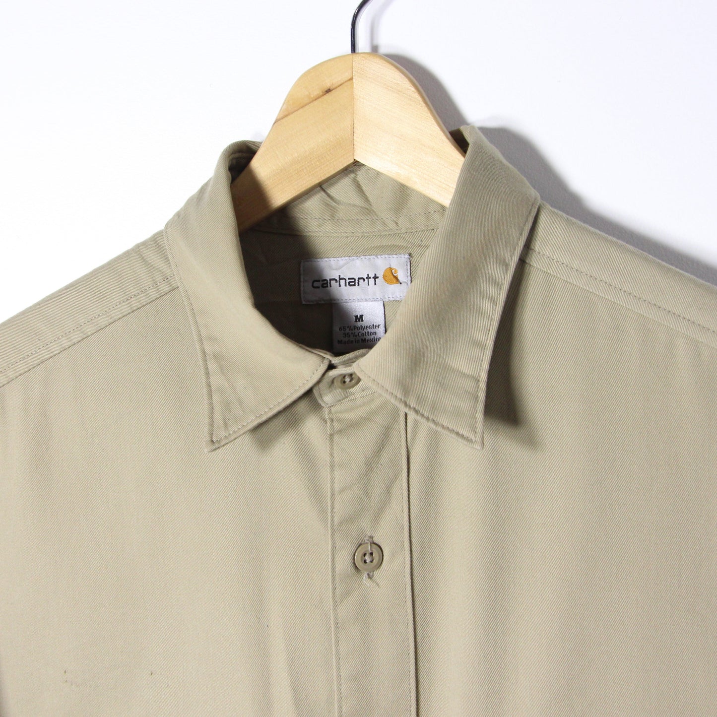 Vintage Carhartt Short Sleeve Button Up - M