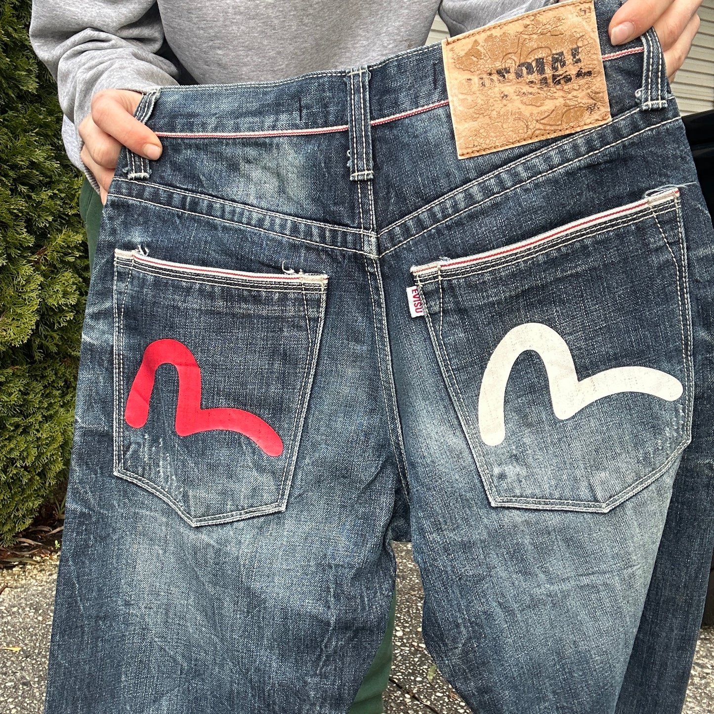 Vintage EVISU Denim Jeans - 28