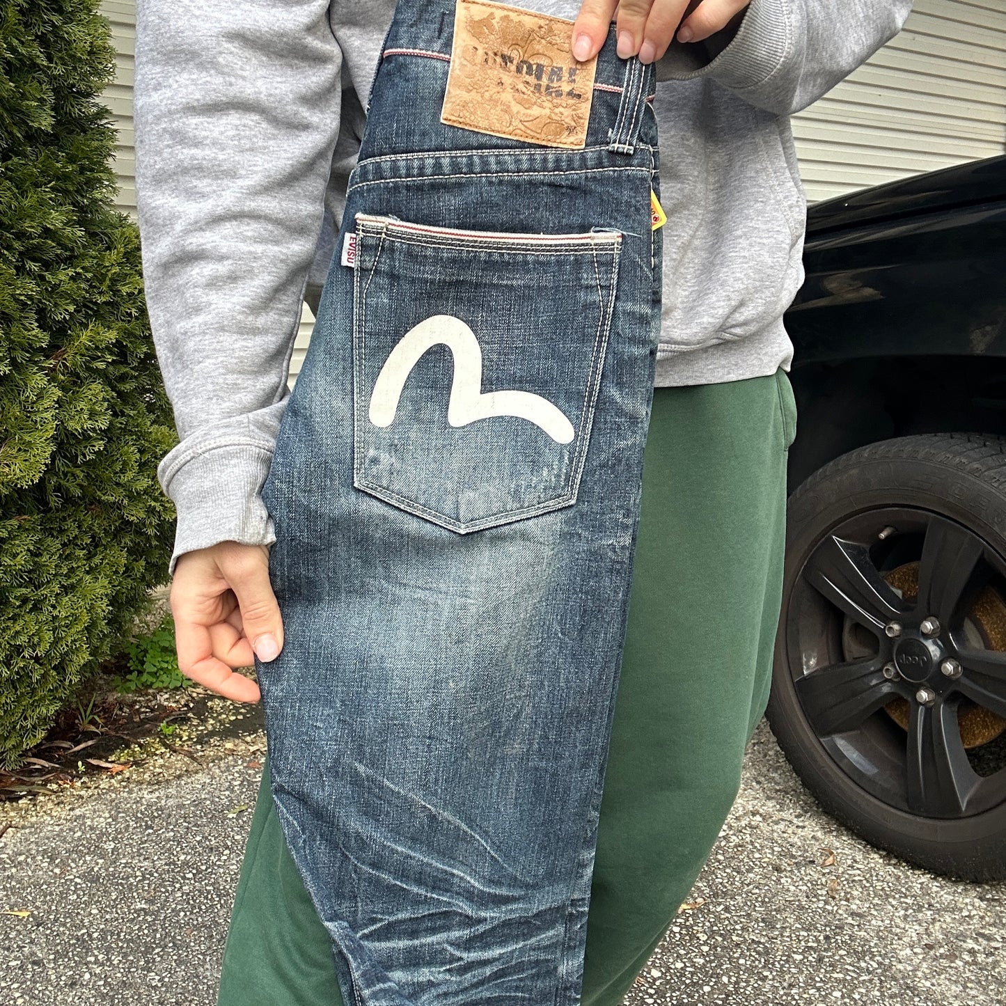 Vintage EVISU Denim Jeans - 28