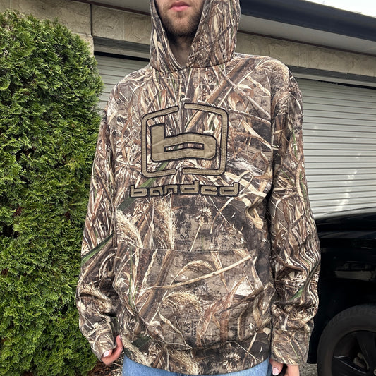 Vintage Banded Realtree Camo Hoodie - XL