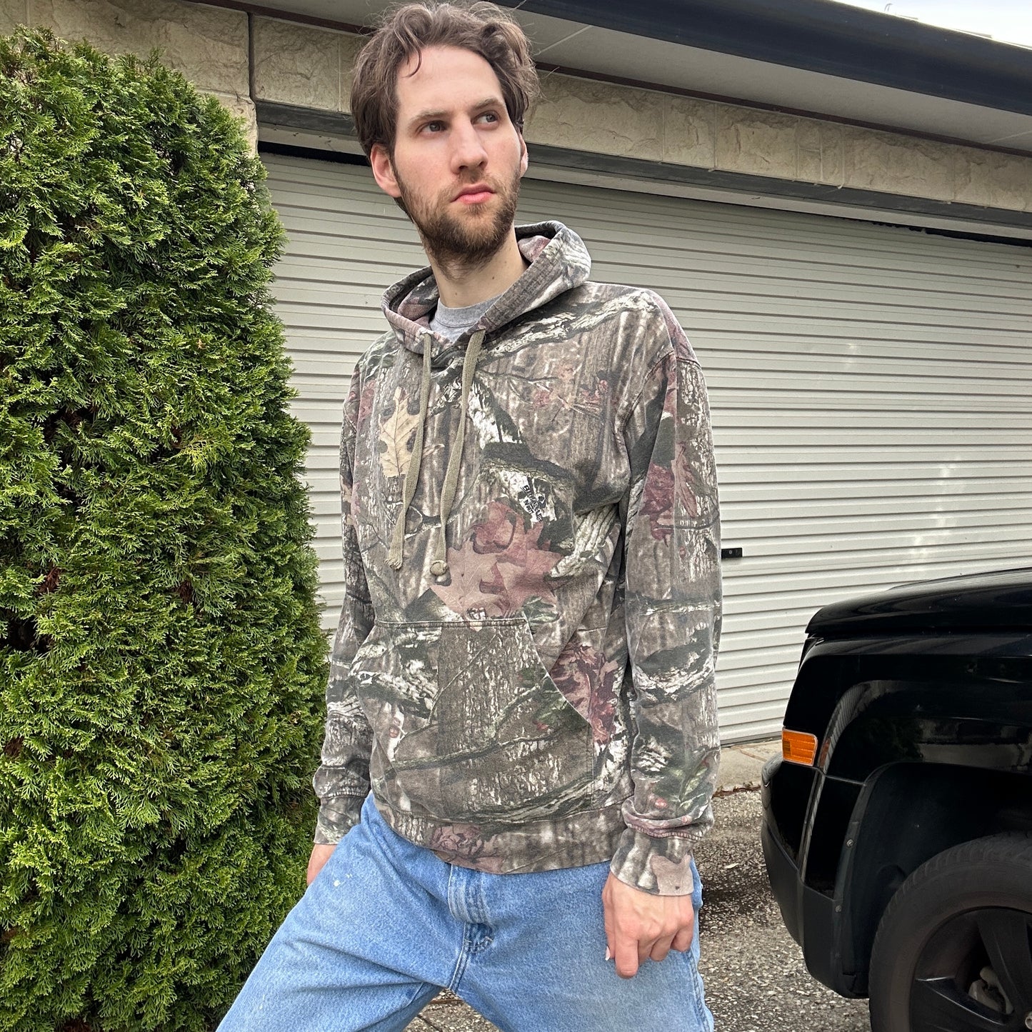 Vintage Realtree Camo Hoodie - M