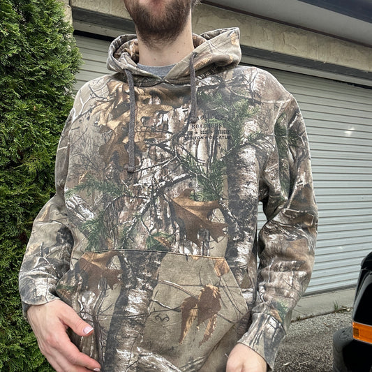 Vintage Realtree Texas Camo Hoodie - M