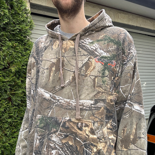 Vintage Realtree Camo Hoodie - XL