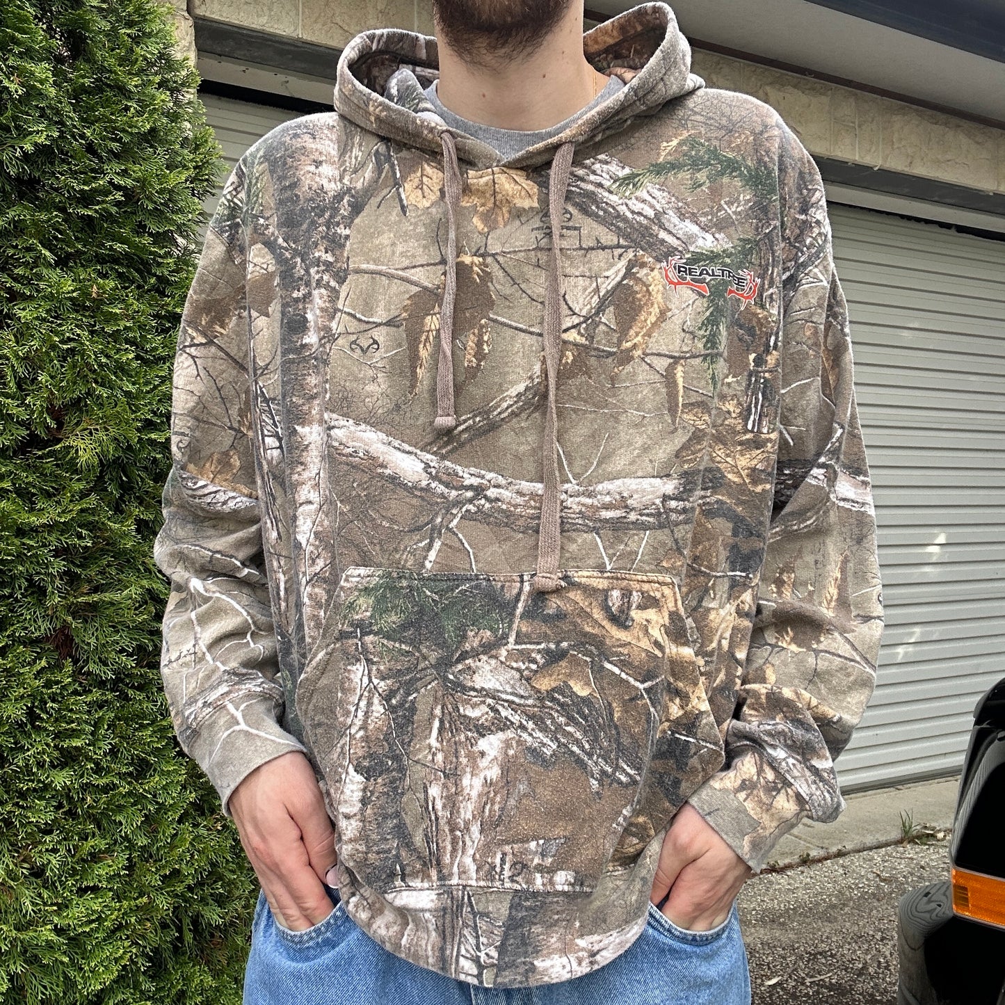 Vintage Realtree Camo Hoodie - XL