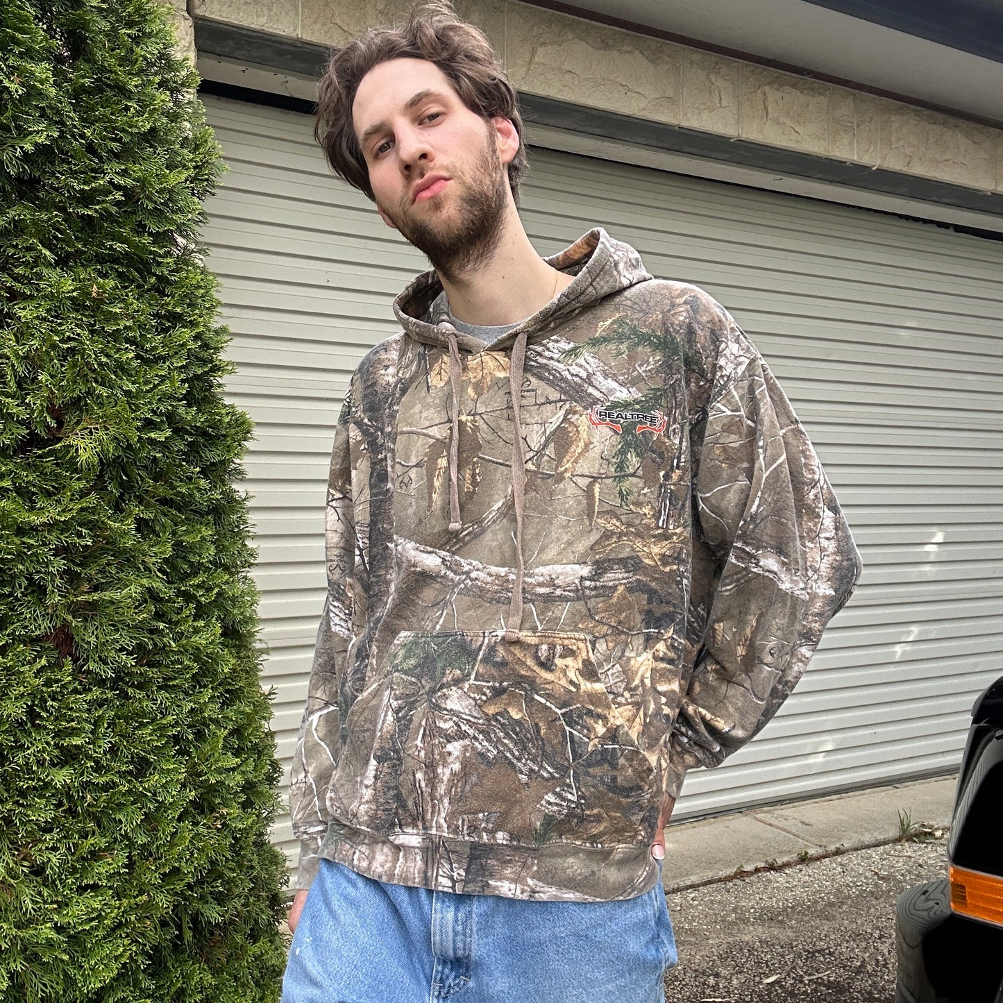 Vintage Realtree Camo Hoodie - XL