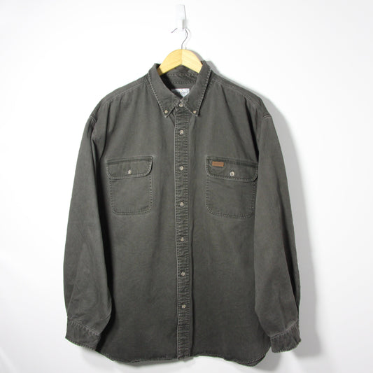 Vintage Carhartt Long Sleeve Button Up - XXL