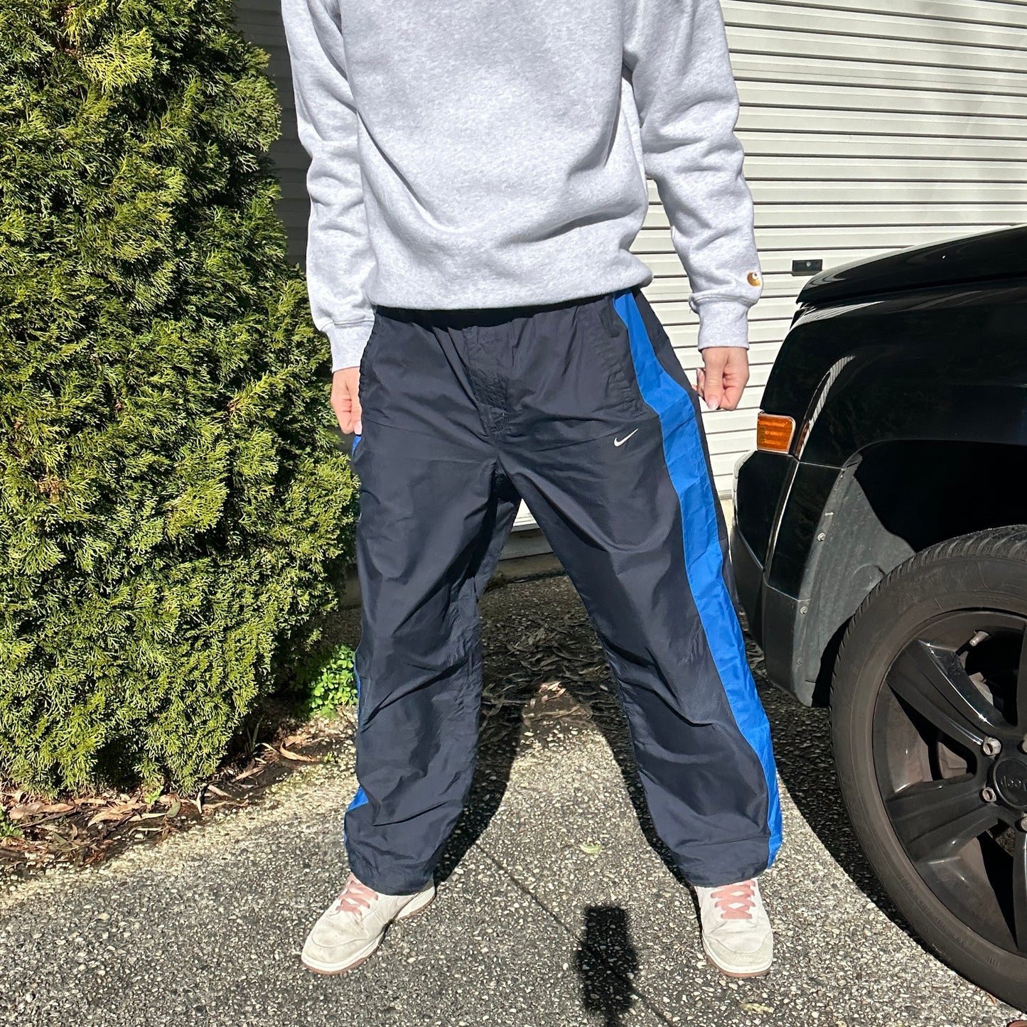 2000's Navy Nike Track Pants - L