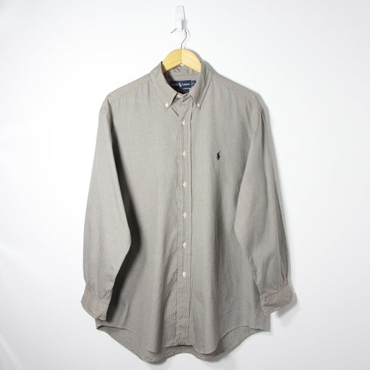 Vintage Ralph Lauren Long Sleeve Button Up - L(W16)